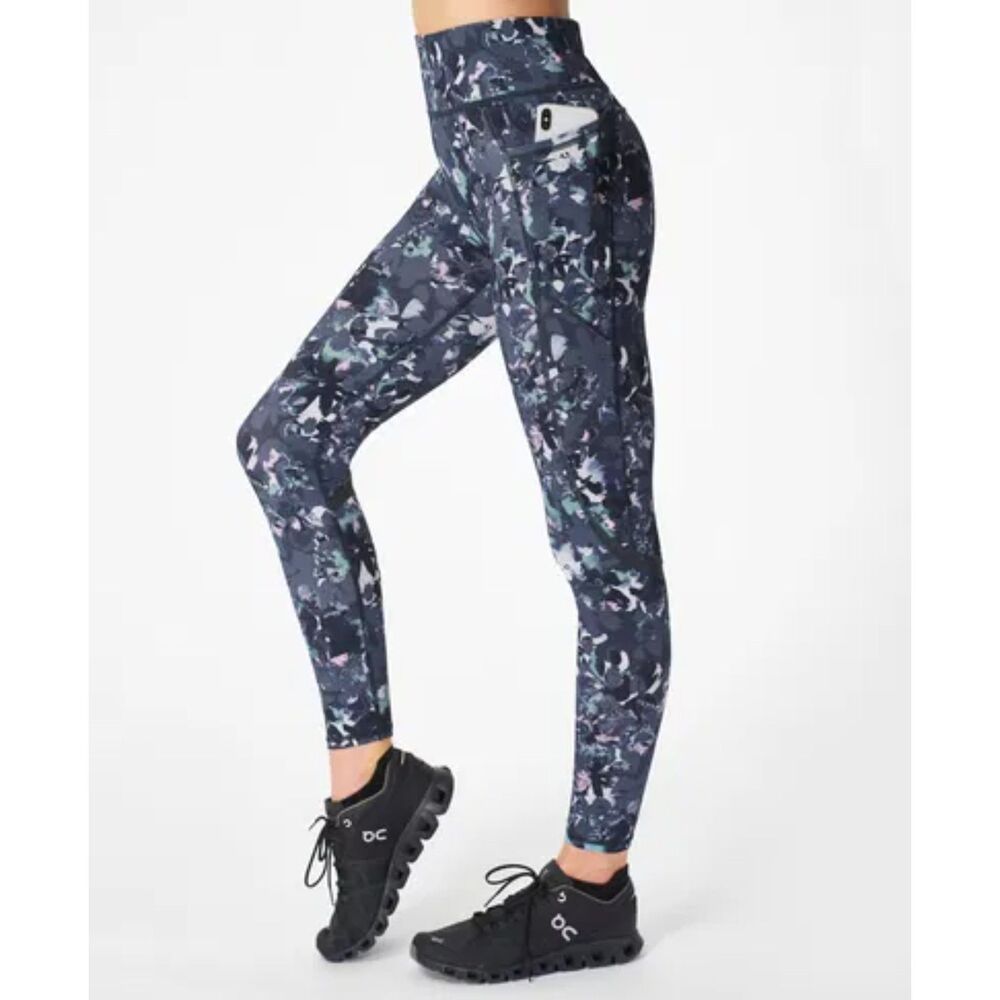 Sweaty Betty Zero Gravity High-Waisted 7/8 Running Leggings Gray XS - Picture 3 of 9